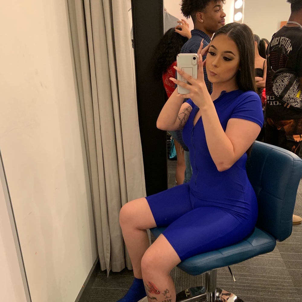 Royal Blue “Hug Me” Bodysuit